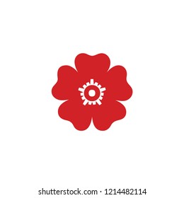 flower simple icon