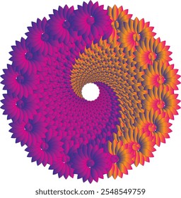 flor Estilo simples mandala design coloração vetor design.