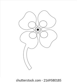 Esbozo de flores diseño de Mehndi. ilustración de vector de flores.
