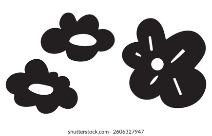 flower sketch vecter, hand drawn flowers line art, abstract art, decorative love, fresh life nature. vector eps file