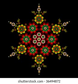 Flower Snowflake