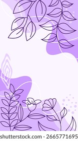 flower in soft beige background