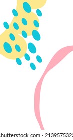parcelas florales coloridas ilustraciones vectoriales de verano 