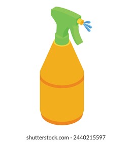 Flower sprayer icon isometric vector. Gift delivery. Express online