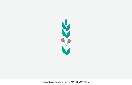 Flower Spring Floral vector logo design