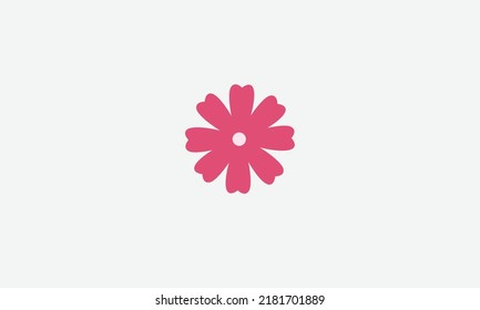 Flower Spring Floral vector logo design