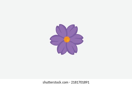 Flower Spring Floral vector logo design
