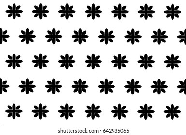 flower standard traditional modern vector clean simple editable pattern