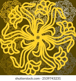 flower stencil art
artwork abstract seamless geometric graphic decoration ethnic outline template wallpaper print fabric pattern hand drawn contour shape background ombre yellow mandala

