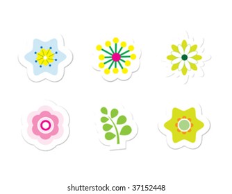 Flower Stickers