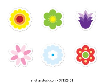Flower Stickers
