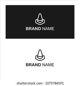 Flower store logo minimalist style eps.10