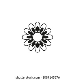 Flower of summer icon