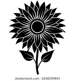 A flower of Sunflower vector illustration