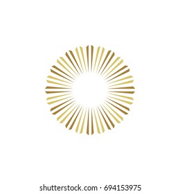 Flower Sunlight Abstract Logo Template Illustration Design. Vector EPS 10.