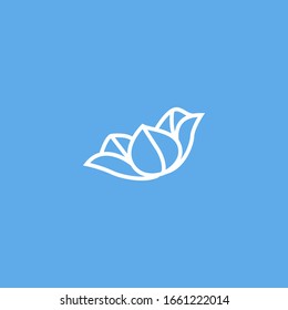 Flower Symbol Custom Logo Design