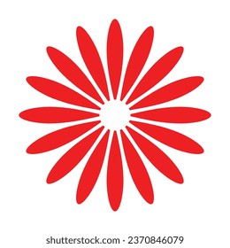 Blumensymbol, Vektorgrafik