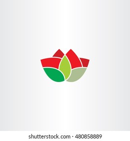 flower symbol illustration vector icon element abstract