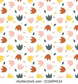 Fondo de pantalla con el símbolo de la flor. Icono de flor.