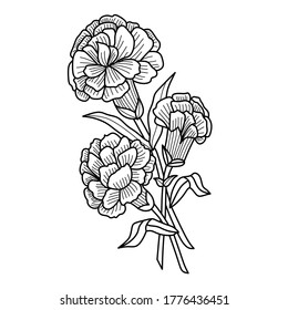 flower tattoo designs. vector illustration of flower