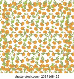 Flower Textile Design and Creative Textile Design