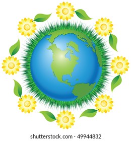 Flower theme