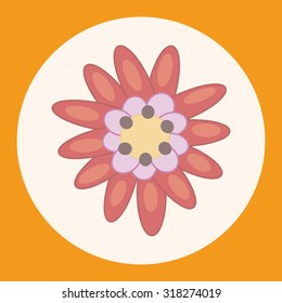 flower theme elements vector,eps