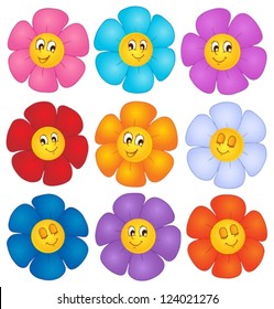 Cartoon Flowers Images Stock Photos Vectors Shutterstock