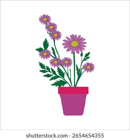 Flower and top with illustration