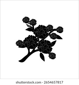Flower and top with illustration