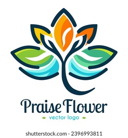 Flower Travel Beauty Stars Logo
