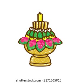Flower tray for Teacher’s day observation
