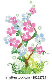Flower tree