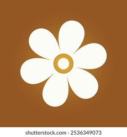 Flower trendy artwork lovely abstract vector illustration colorful applicable design.eps