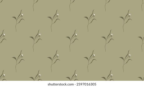 Flower and tropical leaves seamless pattern background. Flower, Tropical leaves illustration. Tropical leaves background. Perfect for fabric, textile, wallpaper, and decor. SSTKbackgrounds