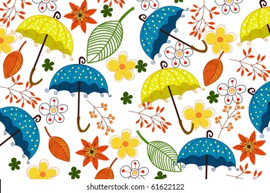 flower and umbrella