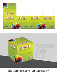 FLOWER VASE GIFT BOX DESIGN 