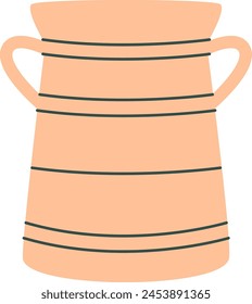 Flower Vase Icon Vector Illustration