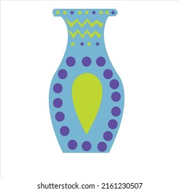 flower vase logo design of company.vase vector art illustration.flower vase icon graphic.vase template design.vector flower design