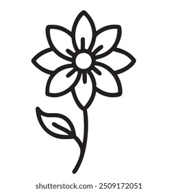 Flower vase, vector flowers pot icon, black and white silhouette illustration, silhouette design. Perfect for branding, this illustration