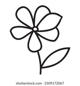 Flower vase, vector flowers pot icon, black and white silhouette illustration, silhouette design. Perfect for branding, this illustration