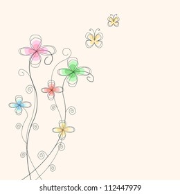 Flower vector