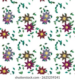 Flower vector, vector abstract, seamless background, leaf pattern, leaf shape, flowers patterns, floral patterns, seamless pattern vector, leaf texture, flowers bouquet, flowers isolated