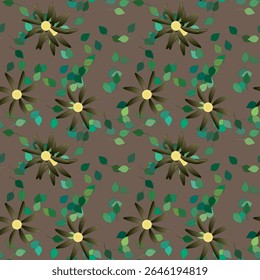 Vetor de flor, vetor abstrato, padrões sem emenda, padrão de fundo, textura de folha, fundo de vetor, padrão de vetor, fundos de natureza, fundo de pétalas, padrão de flores