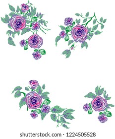Flower vector art ready for print