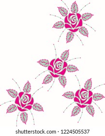 Flower vector art ready for print