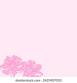 Flower vector, flower background, flower 