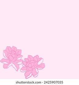 Flower vector, flower background, flower 