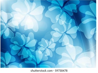 flower vector background