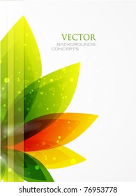 Flower vector background